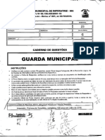 Prova Guarda Municipal de Imperatriz