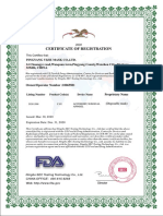 Certificate of Registration