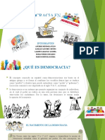 DEMOCRACIA Trabajo de Realidad Nacional