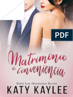 Katy Katlee Matrimonio de Conveniencia Los Hermanos Raven Nº 1 PDF