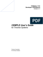CEMPLE Users Guide, TriStation v3.1 PDF