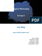Digital Marketing Group 6