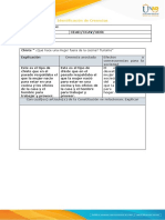 Anexo 1 - Formato de Identificación de Creencias