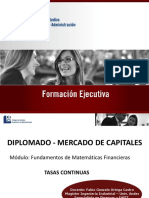 MERCADO DE CAPITALES - MATEMATICA FINANCIERA - TASAS CONTINUAS - Fabio Ortega PDF