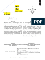 Burlas A Sofistas y Filosofos en Los Fragmentos PDF