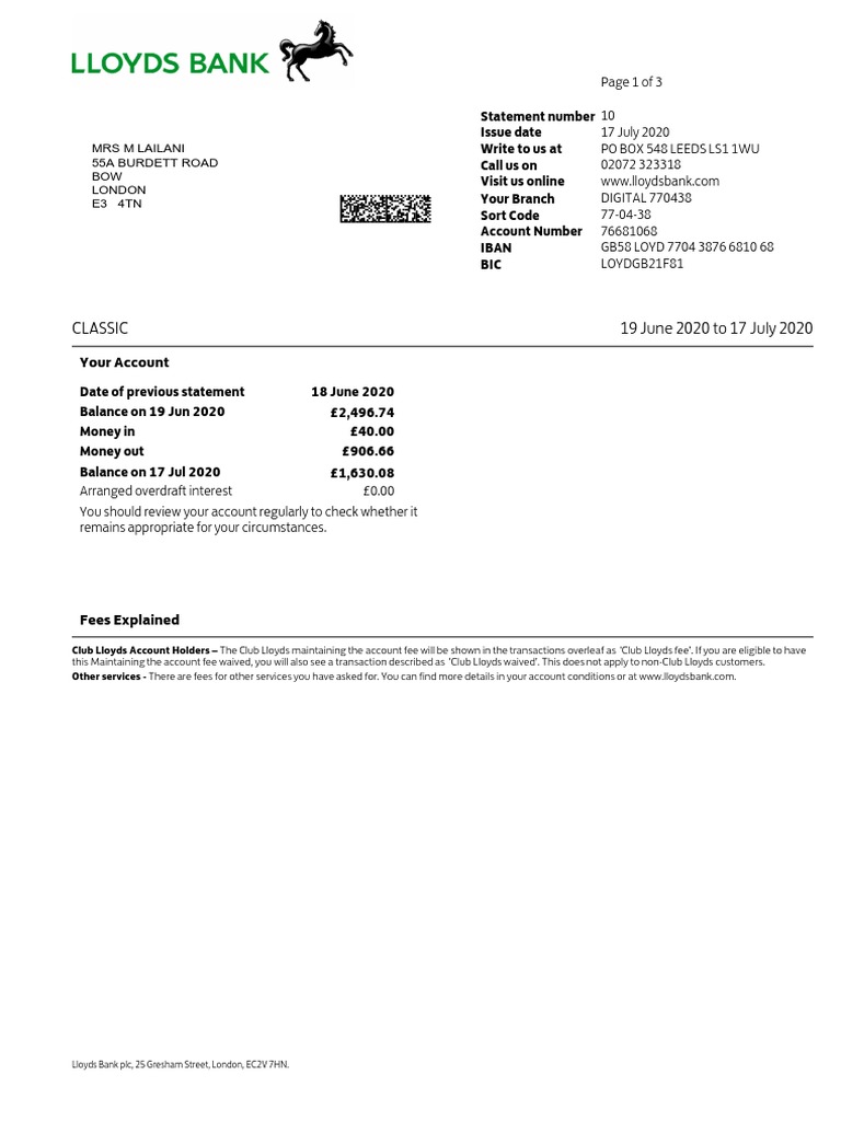 Preview PDF | PDF | Overdraft | Financial Transaction