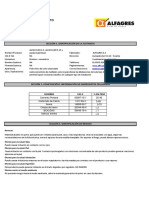 MSDS Mortero AlfaColor