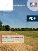 ligne THT Cotentin-Maine - le projet - déclaration d'utilité publique octobre 2010