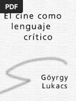 El cine como lenguaje critico (Goyrgy Lukacs)