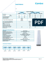 Outdoor Directional Tri-Band Antenna: ODV-065R18EJJ-G