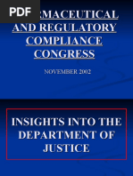 Pharmaceutical and Regulatory Compliance Congress