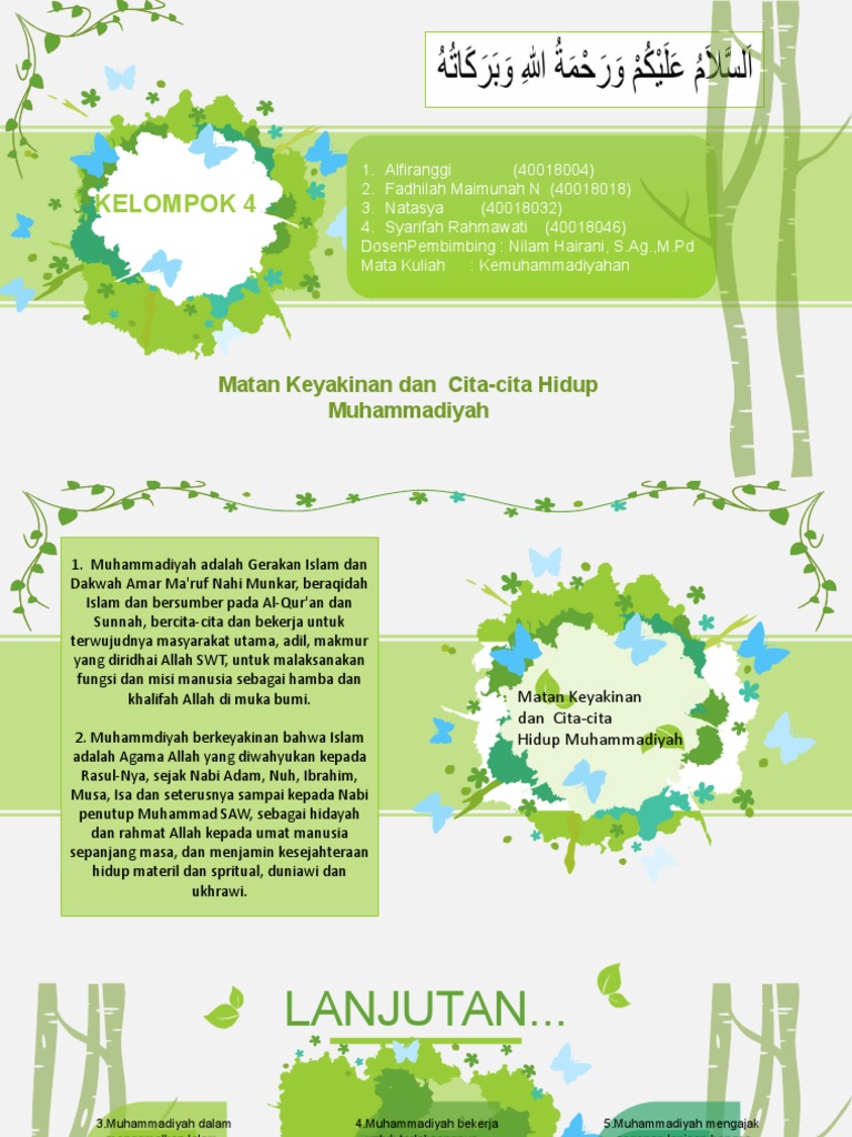 Powerpoint Tentang Matan Dan Cita Cita Muhammadiyah Pdf