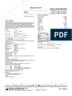 Enzymatic Creatinine: 2 X 40 ML, 2 x60 ML, 4 X 60 ML 11420002, 11420003, 11420004