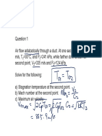 Additional Notes (Compressible Flow) - Guide Solution For Test 1 PDF