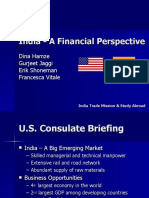 India's Financial Perspective and Business Opportunities