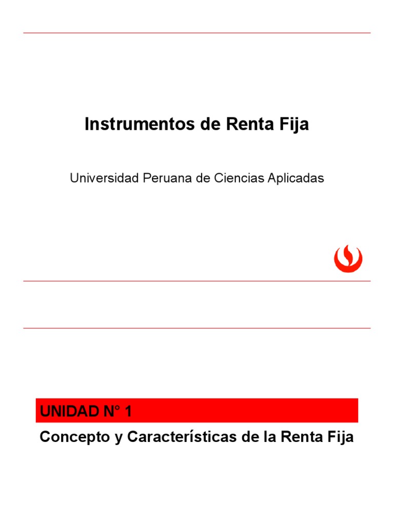 Guía de Instrumentos de Renta Fija | PDF | Renta Fija | Interés