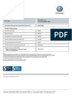 The Polo 1.6 77 KW (105PS) MPI Price List