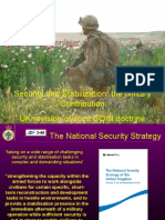 Security and Stabilization: The Military Contribution UK Revision of Joint COIN Doctrine