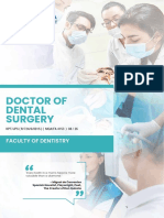 Doctor of Dental Surgery (DDS) Programme