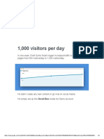 1,000 Visitors Per Day
