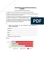 Taller de Recuperación Sectores de La Economía PDF