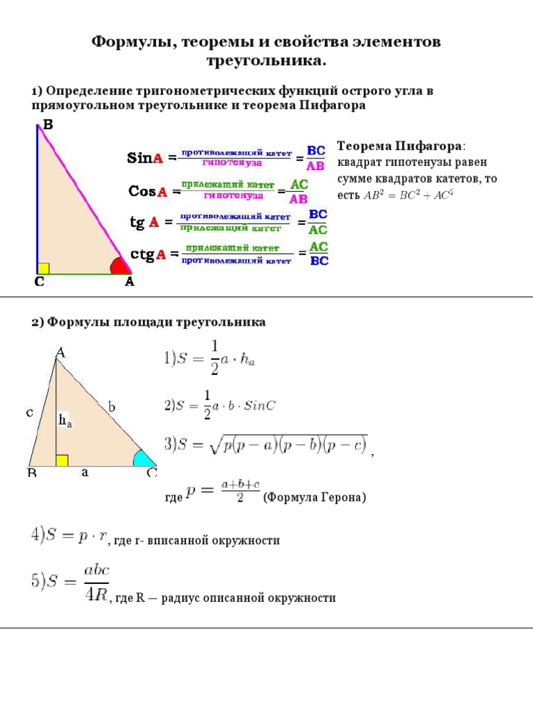 Формулы | PDF