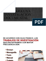 Investigacion Documental