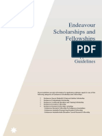 Endeavour Scholarships and Fellowships: 2015 Round Applicant Guidelines