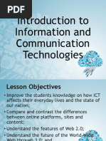 Lesson1 - Intro to ICT