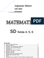 Ringkasan Materi Soal Soal Dan Pembahasan Matematika SD Kelas 4 5 6