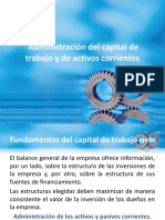 Administración Del Capital de Trabajo y de Activos Corrientes