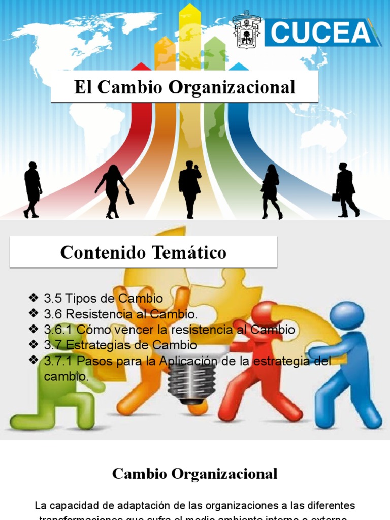 Desarrollo Organizacional - Tipos de Cambio | PDF | Gestión del cambio ...