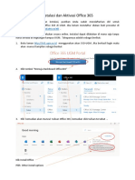 Instalasi Aktivasi Office365 PDF