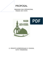 Proposal Masjid Asifa