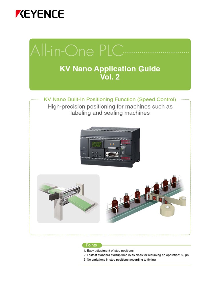 All-in-One PLC: KV Nano Application Guide Vol. 2 | PDF | Servomechanism ...