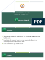 DLCF Digital Skills Bootcamp - Microsoft Excel - OMOTOSHO