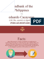 Landbank vs Cacayuran Rulings on Locus Standi, Loan Validity and Ultra Vires Acts