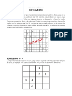 SETIEMBRE 23 Raz. MATEMÁTICA MINISUDOKU