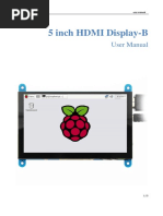 5 Inch HDMI Display-B: User Manual