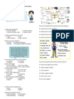 ENGLIST TEST CHAPTER 2 for SEVENTH GRADE