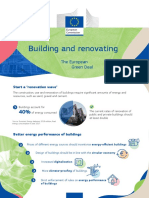 Building and Renovating: The European Green Deal