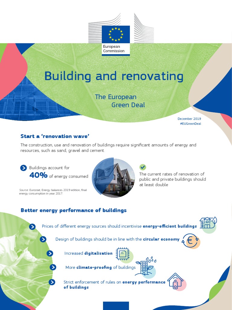 Building and Renovating: The European Green Deal | PDF | Efficient ...