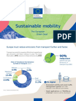 Sustainable mobility: The European Green Deal cuts transport emissions 90% by 2050