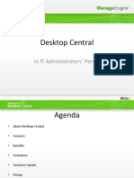 Desktop Central: in IT Administrators' Perspective