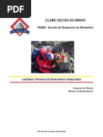 Caderno Técnico de Percursos Pedestres