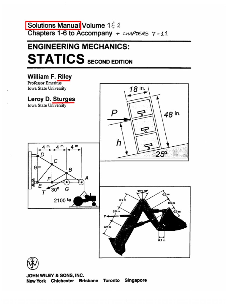 Riley&Sturges Statics 2nd ch01-06 | PDF