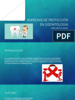 Barreras de Protección en Odontología: María Camila Gil Agudelo CÓDIGO:22151828 T.I: 97062221015