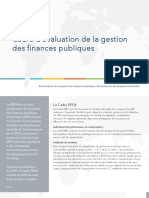 PEFA_2016_Cadre d’évaluation de la gestion des finances publiques_Synthèse