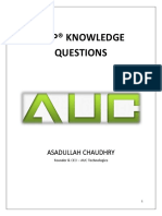 AUC-Knowledge Questions