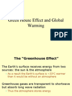 LECTURE 5 - Green House Effect and Global Warming